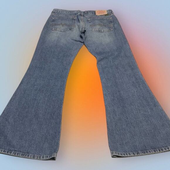 LUCKY BRAND Women’s 6 Sweeper Jeans Blue - Picture 2 of 5